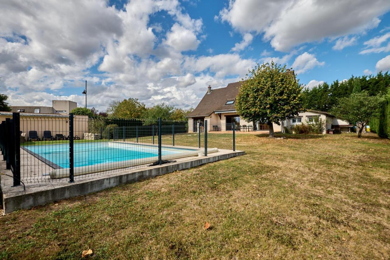 Superbe Villa Avec Piscine Magny-Cours Esterno foto